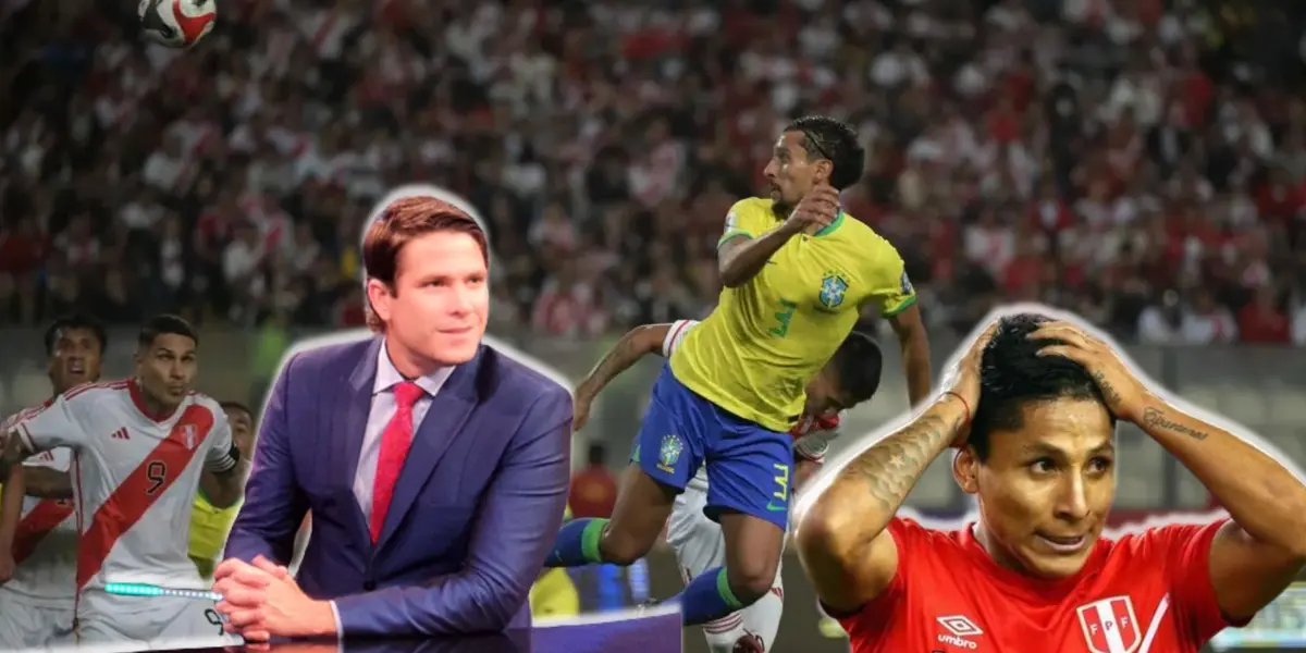 Comentarista deportivo arremetió contra la ‘Pulga’ en el Perú vs Brasil.