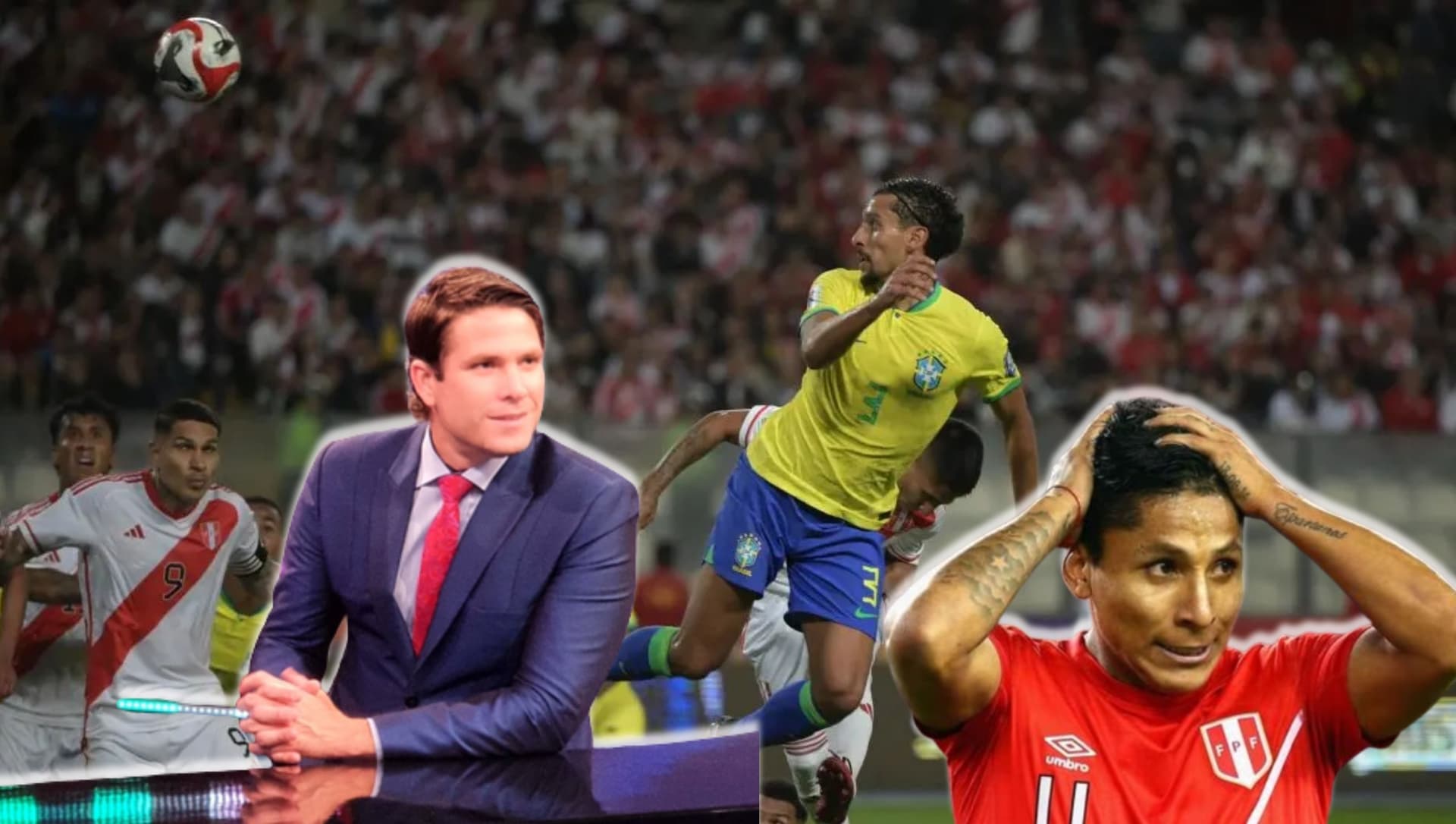 Comentarista deportivo arremetió contra la ‘Pulga’ en el Perú vs Brasil.