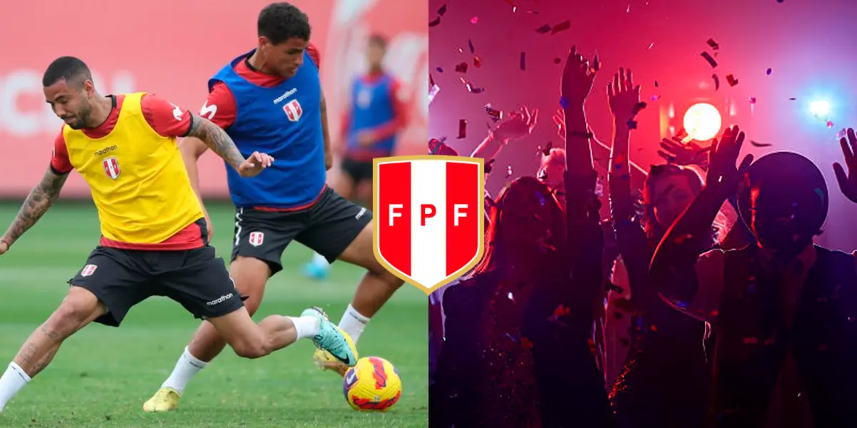 Como no lo llamaron a la Selección Peruana decidió irse de rumba