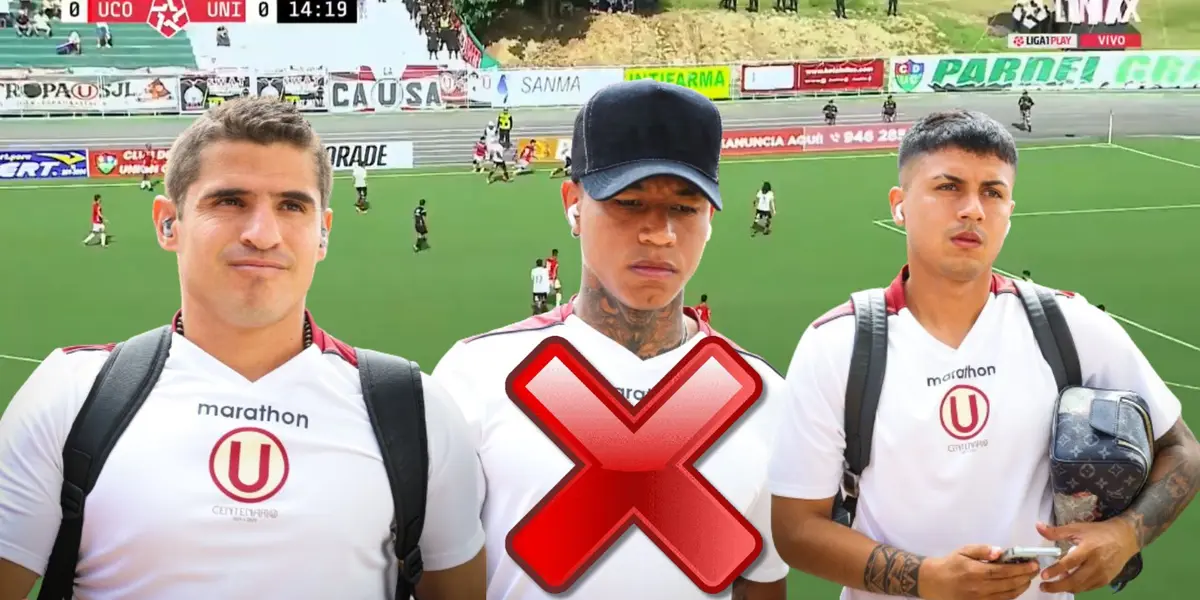 Corzo, Polo y Concha en la previa del duelo entre Unión Comercio vs Universitario