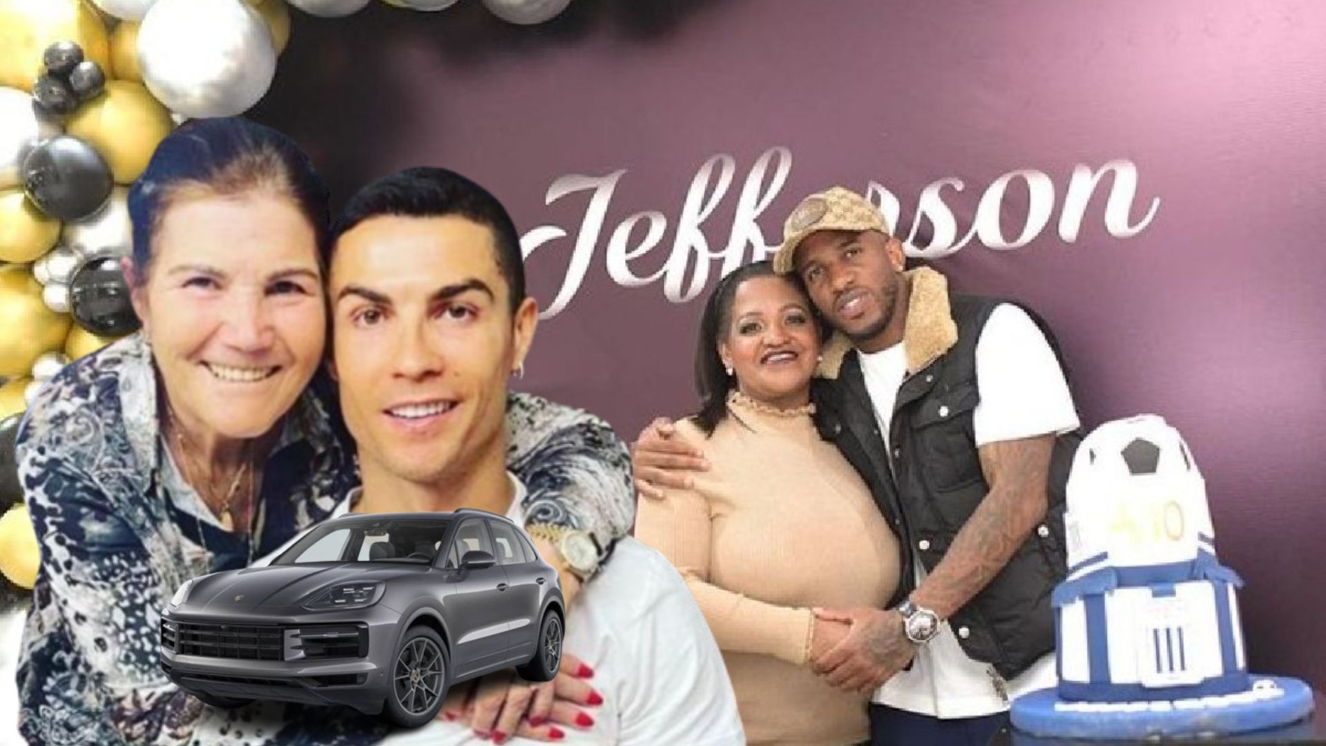 CR7 le regaló un lujoso auto a su madre y lo que hizo Farfán por el santo de Doña Charo