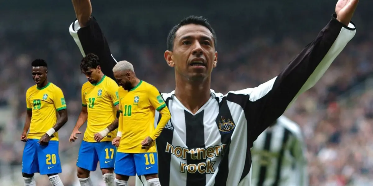 Crack brasileño se rindió a los pies de Nolberto Solano.