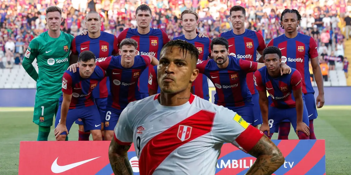 Crack del Barcelona ninguneó a Paolo Guerrero.