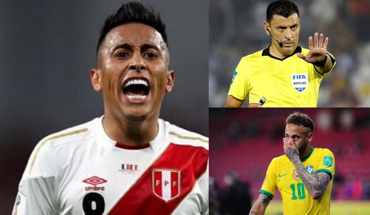 Cristhian Cueva no aguantó más y reclamó por el robo que sufrió la selección nacional.