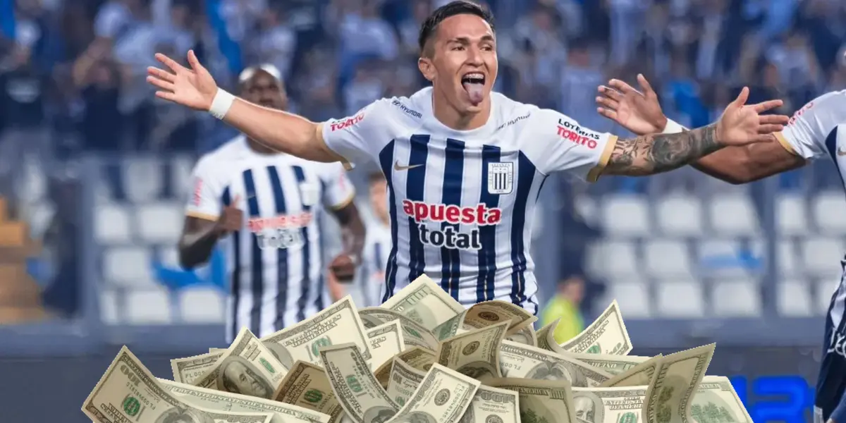 Cristian Neira celebrando gol