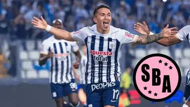 Cristian Neira celebrando gol contra Sport Boys