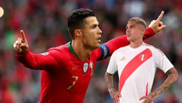 Cristiano Ronaldo - Paolo Guerrero (Foto: Selección Portugal)