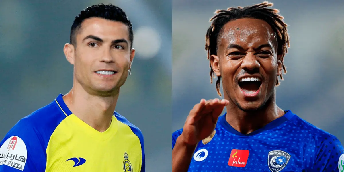 Cristiano Ronaldo no pudo dejar de mostrar su alegría por lo que se viene junto a André Carrillo