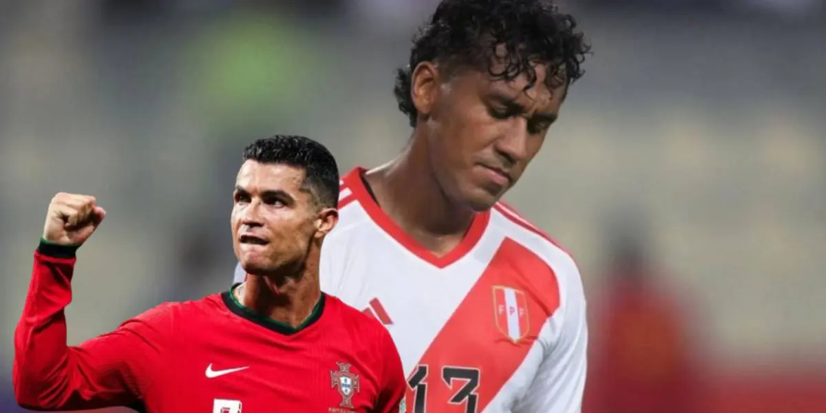 Cristiano Ronaldo - Renato Tapia (Foto: La Bicolor)