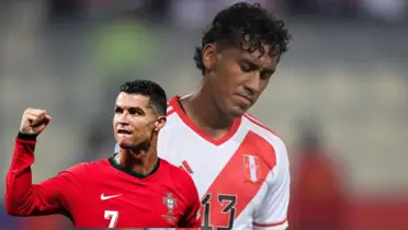 Cristiano Ronaldo - Renato Tapia (Foto: La Bicolor)