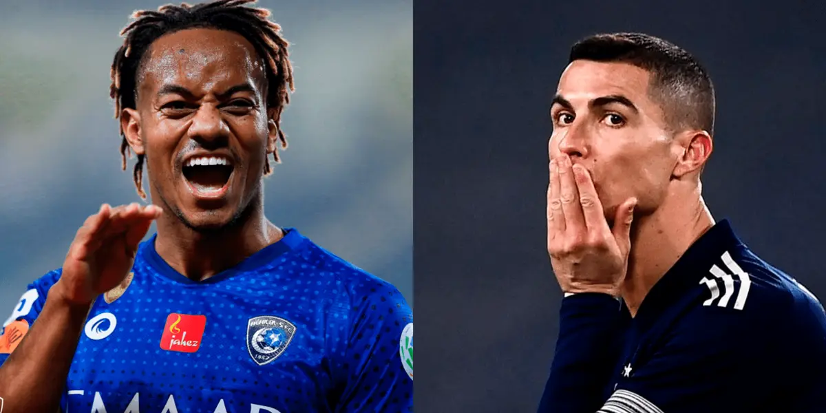 Cristiano Ronaldo se motiva al ver como juega André Carrillo en Al Hilal