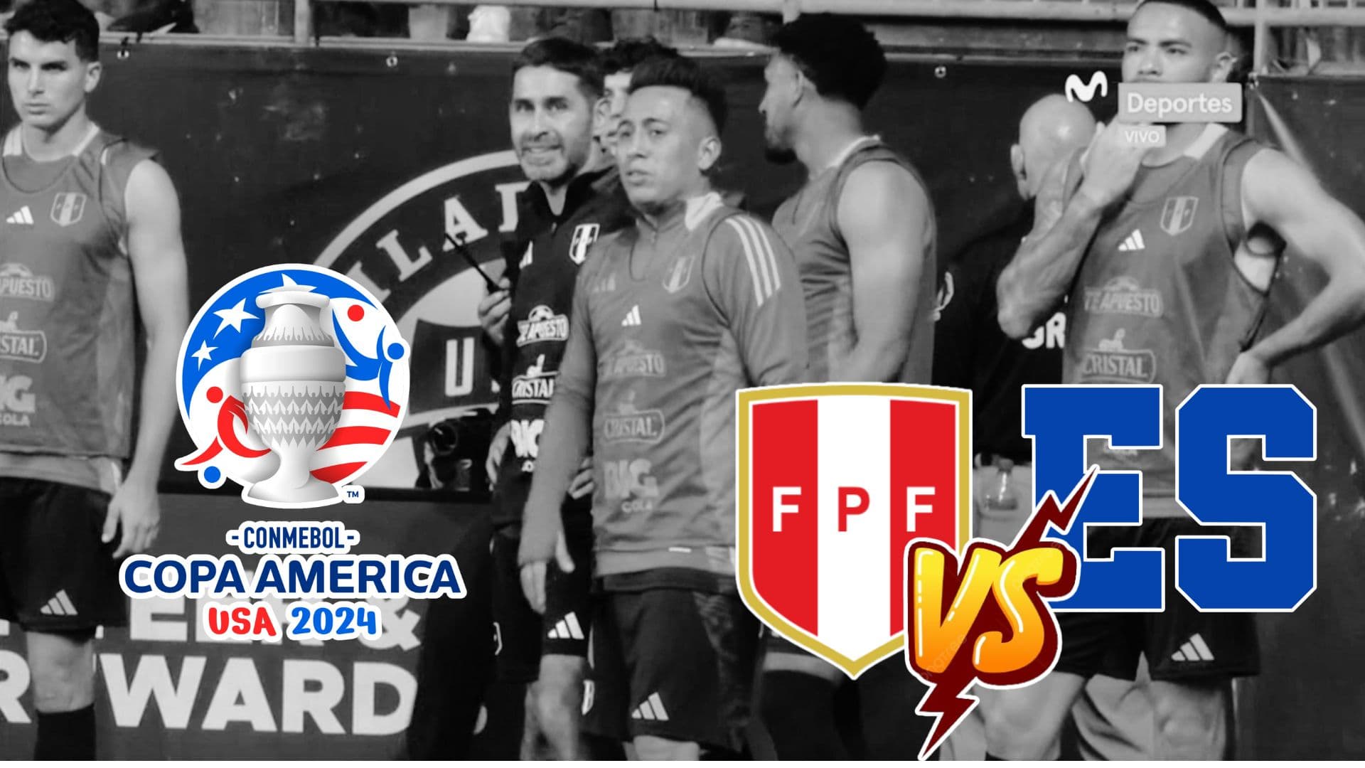 Cueva, Callens, Succar y Castillo (Foto: Movistar Deportes)