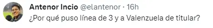 No olvidan a Larriera
