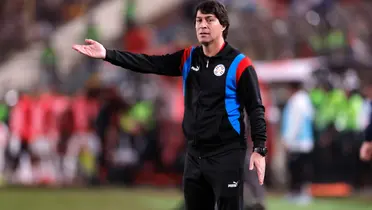 Daniel Garnero dando indicaciones (Foto: Selección de Paraguay)