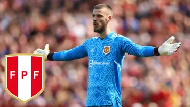 David De Gea con los brazos abiertos