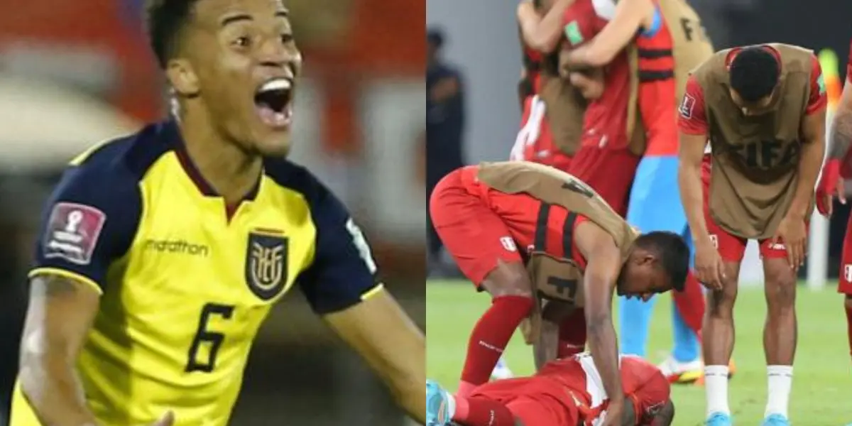 Defensor del León de México recibió un duro golpe por parte de la selección ecuatoriana