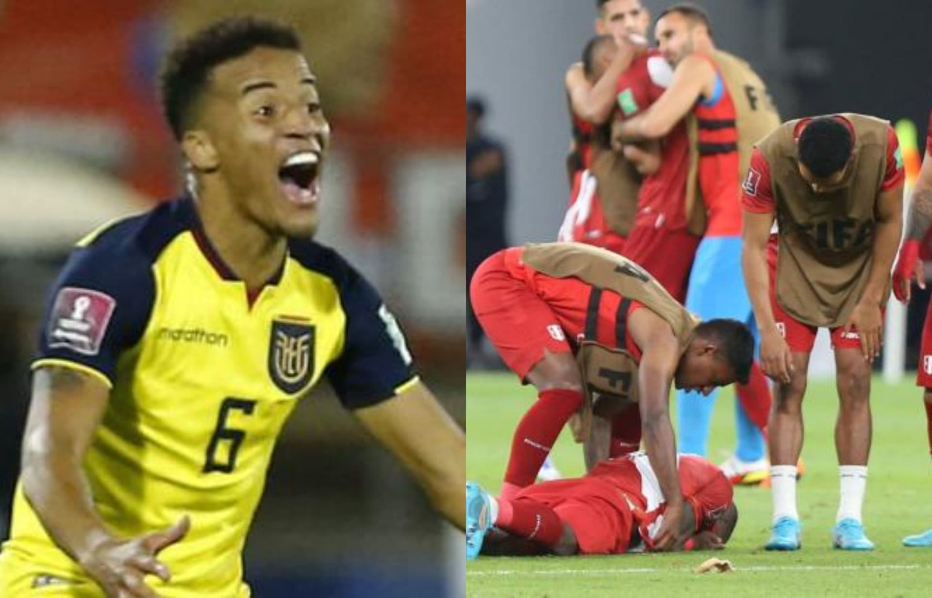 Defensor del León de México recibió un duro golpe por parte de la selección ecuatoriana