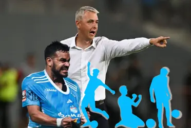 Delantero brasileño estará 3 semanas ausente de los campos de juego. Lo sufre Sporting Cristal.