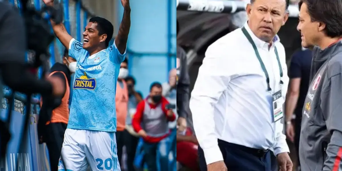 Delantero celeste la descoció ante Carlos Mannucci, pero Reynoso no lo llamó a la Selección Peruana