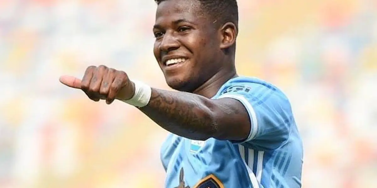 Delantero ecuatoriano apareció en el primer día de la pretemporada en Sporting Cristal