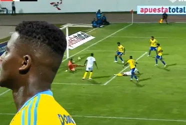 Delantero ecuatoriano se comió el primero de Sporting Cristal en Trujillo.