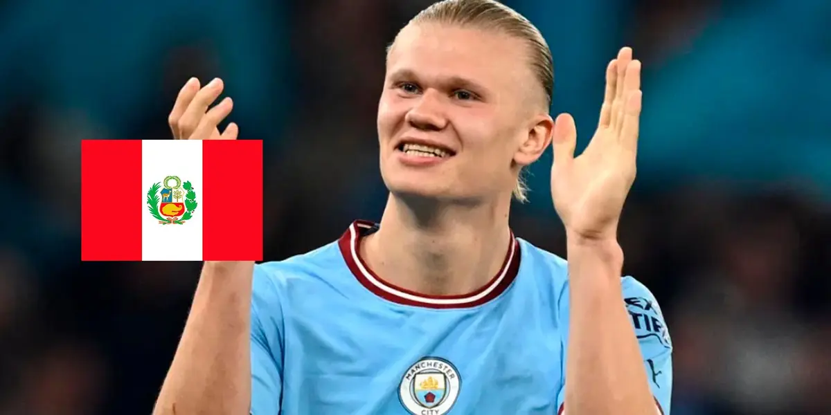 Delantero noruego y al peruano que le tendría mucho respeto