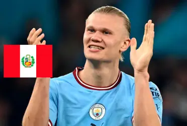 Delantero noruego y al peruano que le tendría mucho respeto