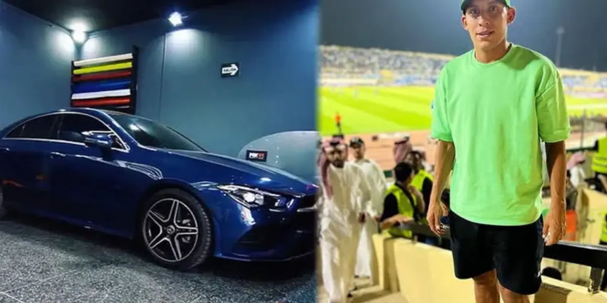 Delantero peruano de Al - Fateh se compró un costoso Mercedes - Benz
