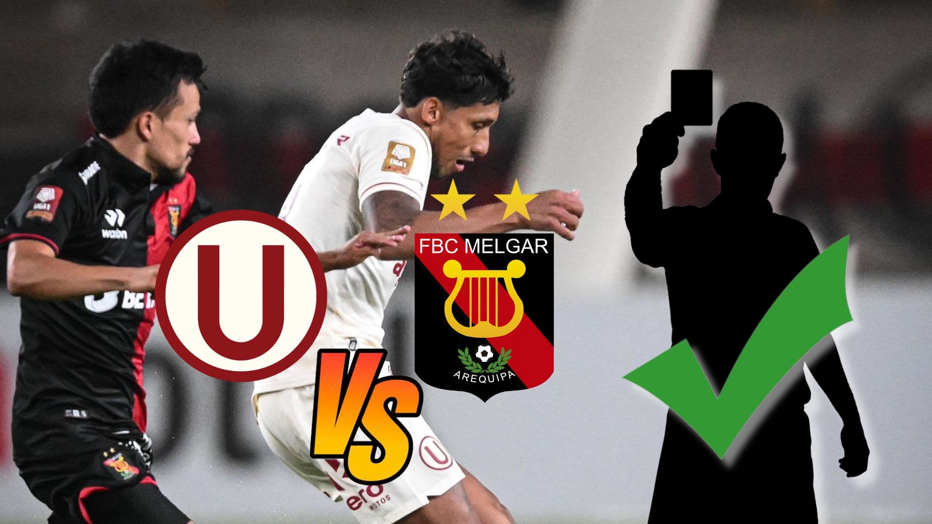 Denle los 3 puntos, el árbitro arrugó y la gran ayuda que recibió la U vs Melgar
