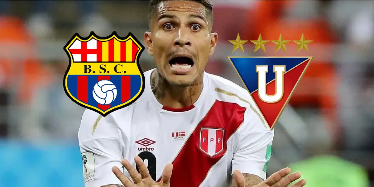 Después de conocerse que Paolo Guerrero no seguirá en el Inter para la próxima temporada, han comenzado a surgir una serie de rumores que lo ponen en dos clubes de Ecuador.
