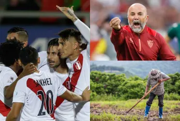 Destacó en la bicolor, Sampaoli se derretía por él, ahora trabaja cultivando la tierra