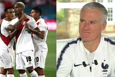 Didier Deschamps se derrite ante la selección peruana