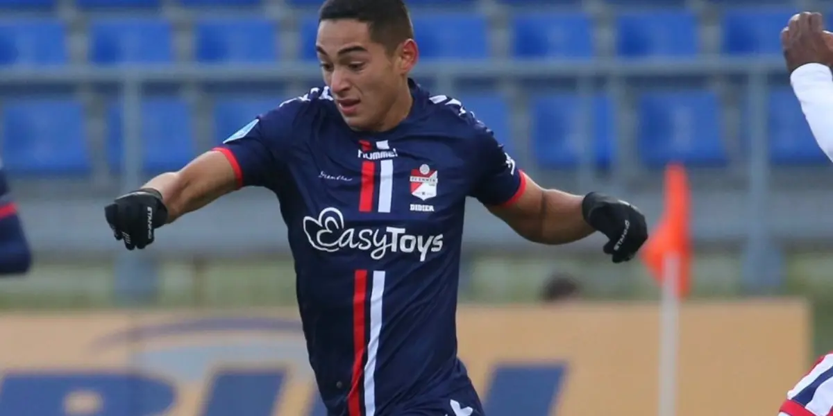 Didier la Torre se convirtió en uno de los futbolistas peruanos más jóvenes debutando en Europa con la casaca del Emmen