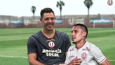 Diego Churín - Álex Valera (Foto: Universitario)