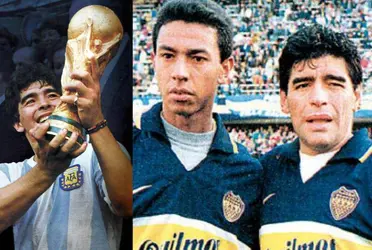 Diego Maradona y el mejor regalo que le dejó a Nolberto Solano, luego de haber ganado el Mundial 1986.