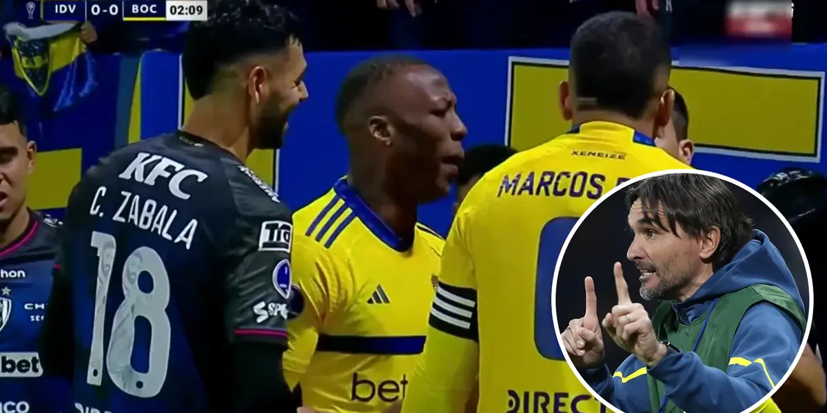 Diego Martínez - Luis Advíncula (Foto: Captura)