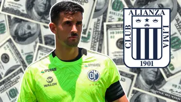 Diego Melián con camiseta de Municipal