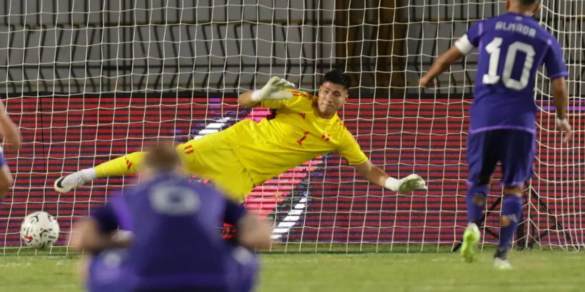 Diego Romero la viene rompiendo con la Selección Peruana Sub 23