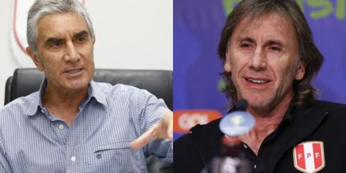 Director deportivo de la FPF da entender sobre las acciones que realizaría, para que el 'Tigre' continúe siendo DT de la 'bicolor'