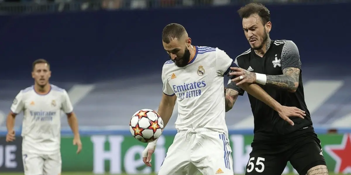 Dulanto le pidió disculpas al 'periquito' Valverde por una entrada en el segundo tiempo.