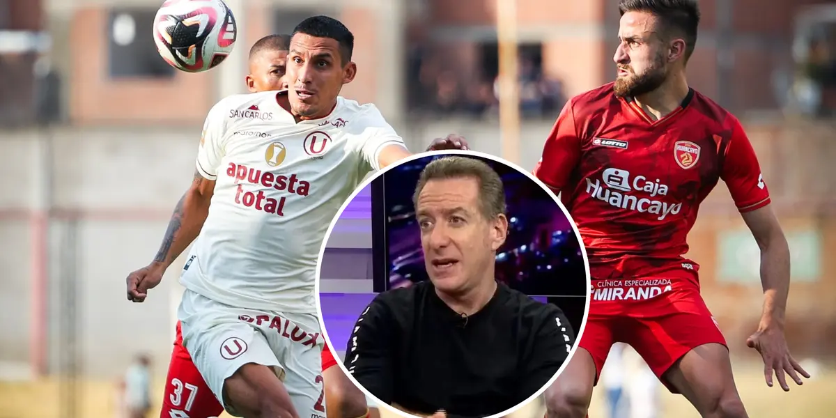 Eddie Fleischman - Alex Valera (Foto: Universitario)