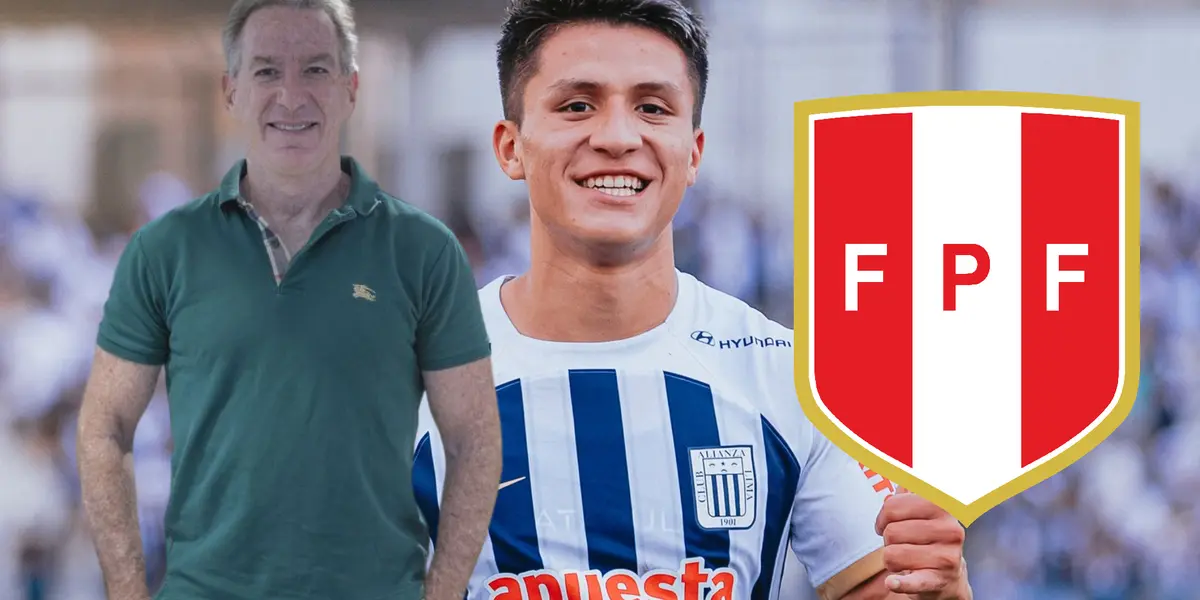 Eddie Fleischman - Catriel Cabellos (Foto: Alianza Lima)