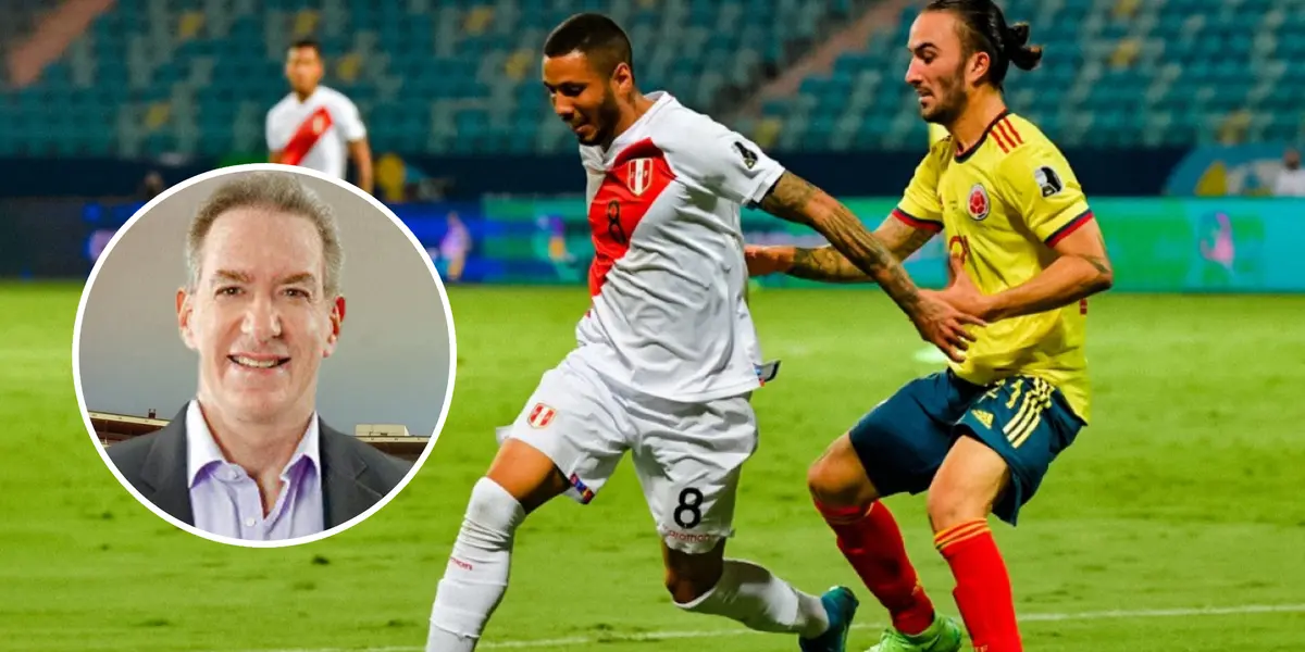 Eddie Fleischman - Sergio Peña (Foto: Líbero)