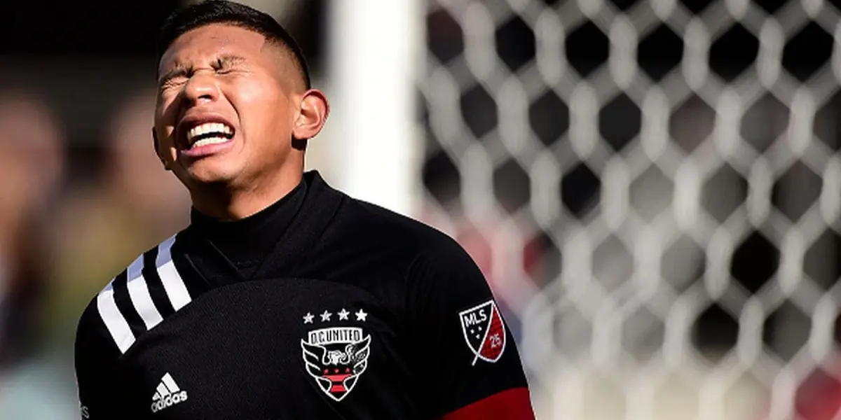 Edison Flores llegó como uno de los jales de lujo del DC United pero lamentablemente no pudo retribuir y tuvo una pobre actuación en la MLS