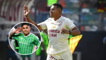 Edison Flores - Raúl Ruidíaz (Foto: Universitario)