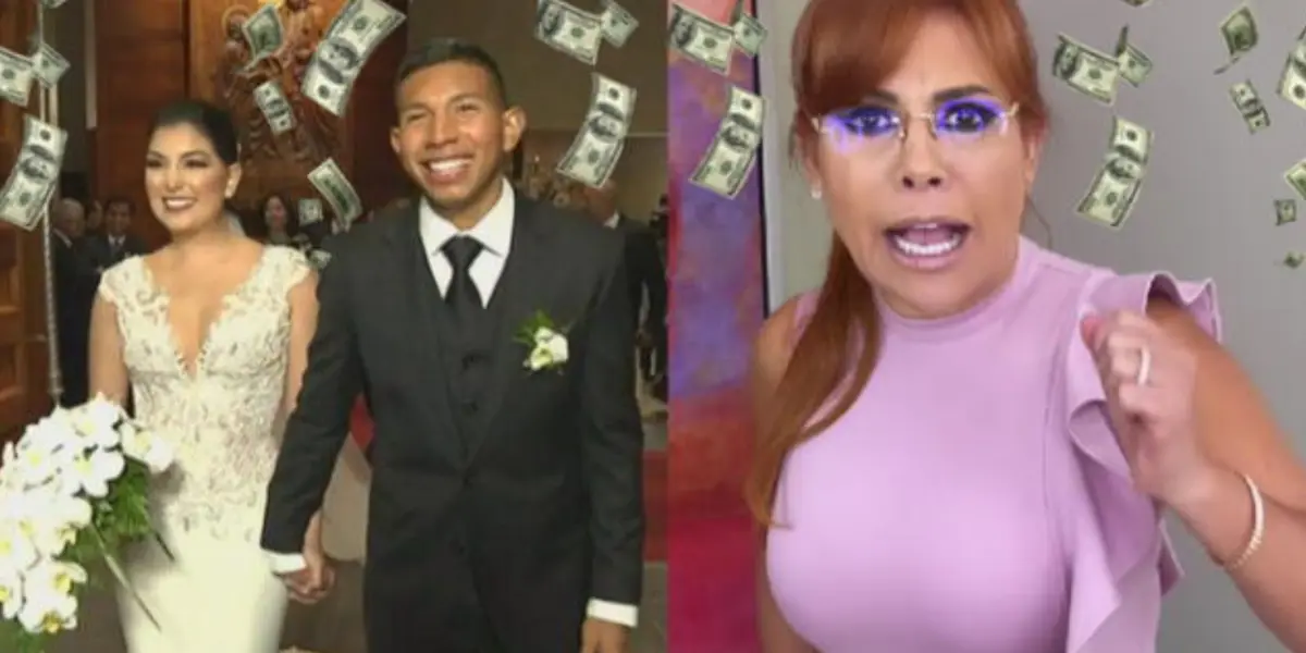 Edison Flores se casó y le hizo insólito pedido a Magaly