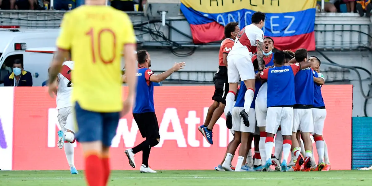 El 10 de Colombia no pudo evitar reaccionar mal frente a su gente