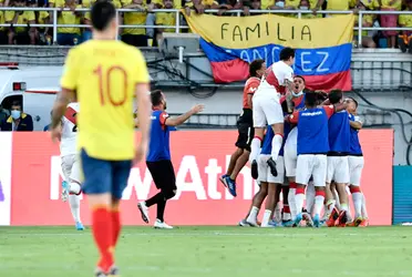 El 10 de Colombia no pudo evitar reaccionar mal frente a su gente