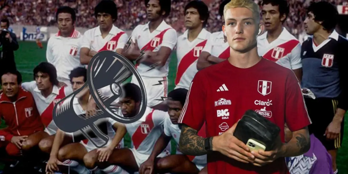 El 11 titular de la Bicolor en el Mundial España 82 y la presencia de Oliver Sonne