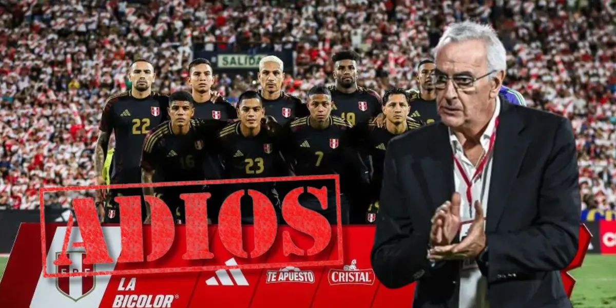 El 11 titular de la Bicolor vs Nicaragua y delante Jorge Fossati mirándolos